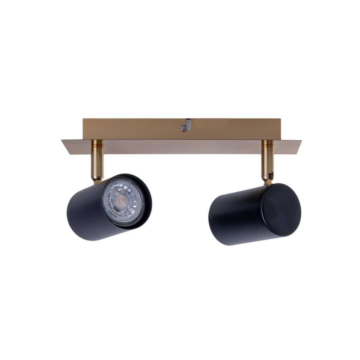 Liv · Messing plafondlamp — zwart