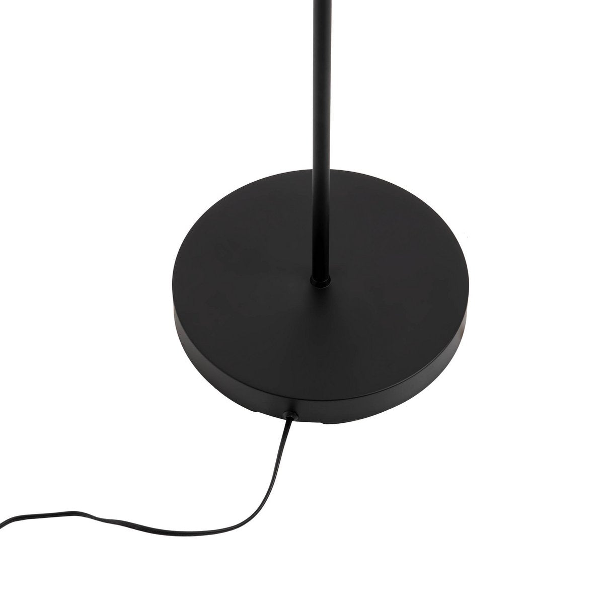 Liv · Houten vloerlamp — zwart
