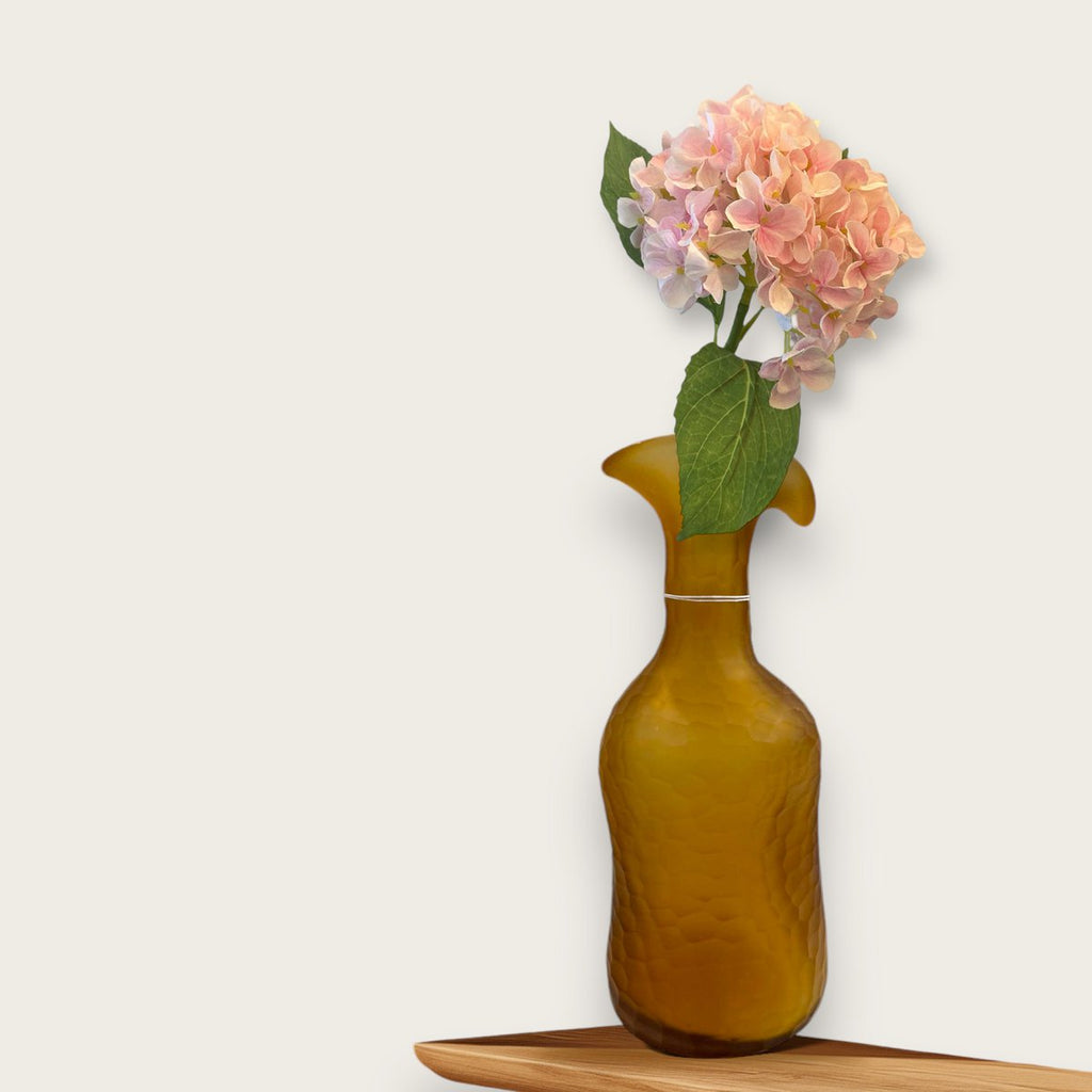 Kortstengelige frisse hortensia | Zijden kunstbloem | Lengte 47cm  1pcs