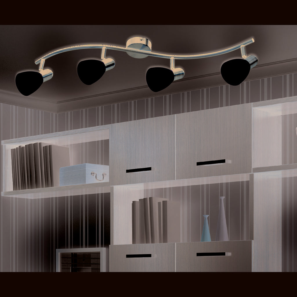 Liv · LED-spotbalk — 4-arms