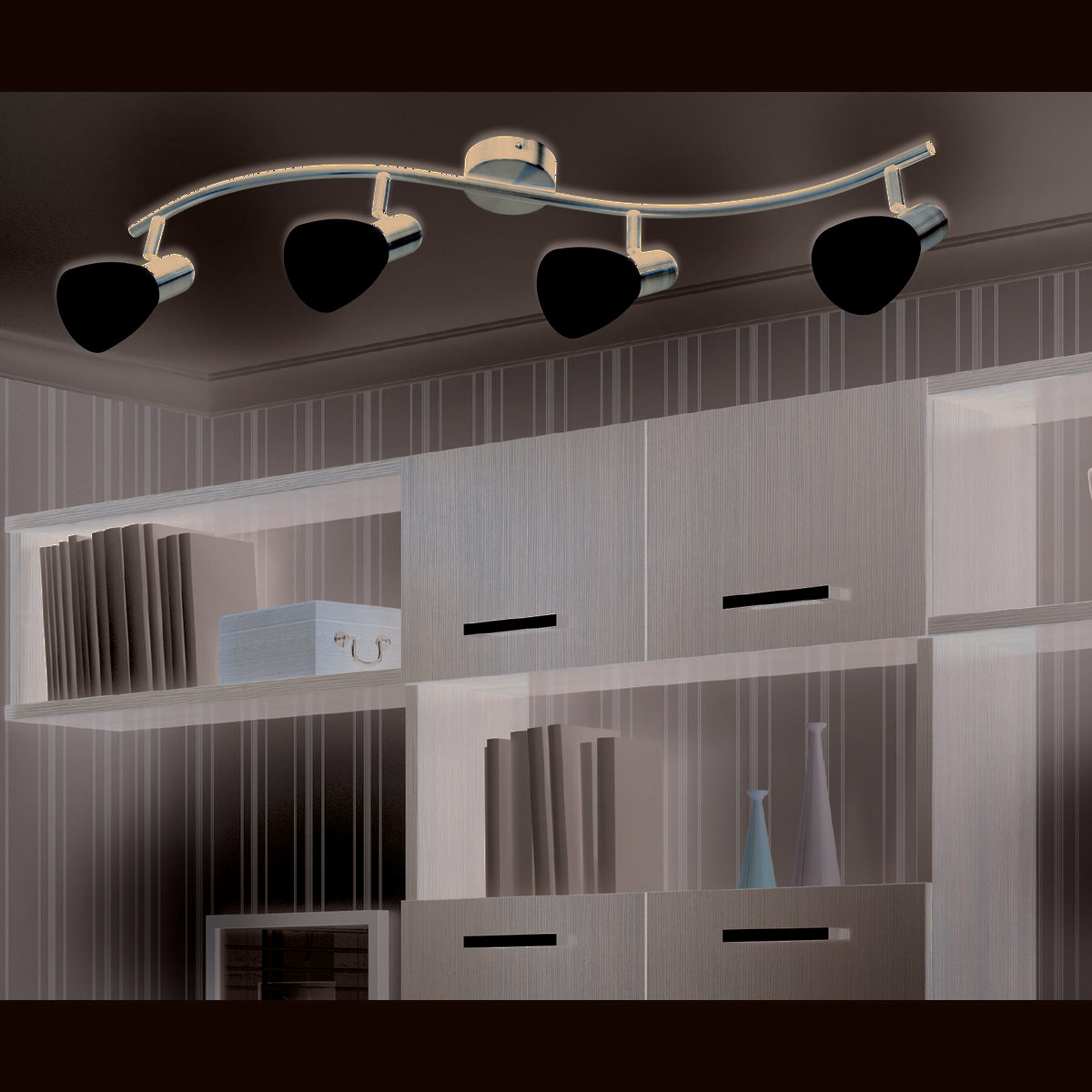 Liv · LED-spotbalk — 4-arms