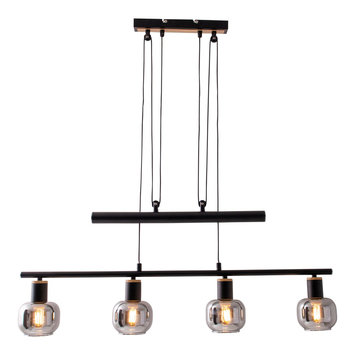 Liv · Metalen hanglamp — zwart