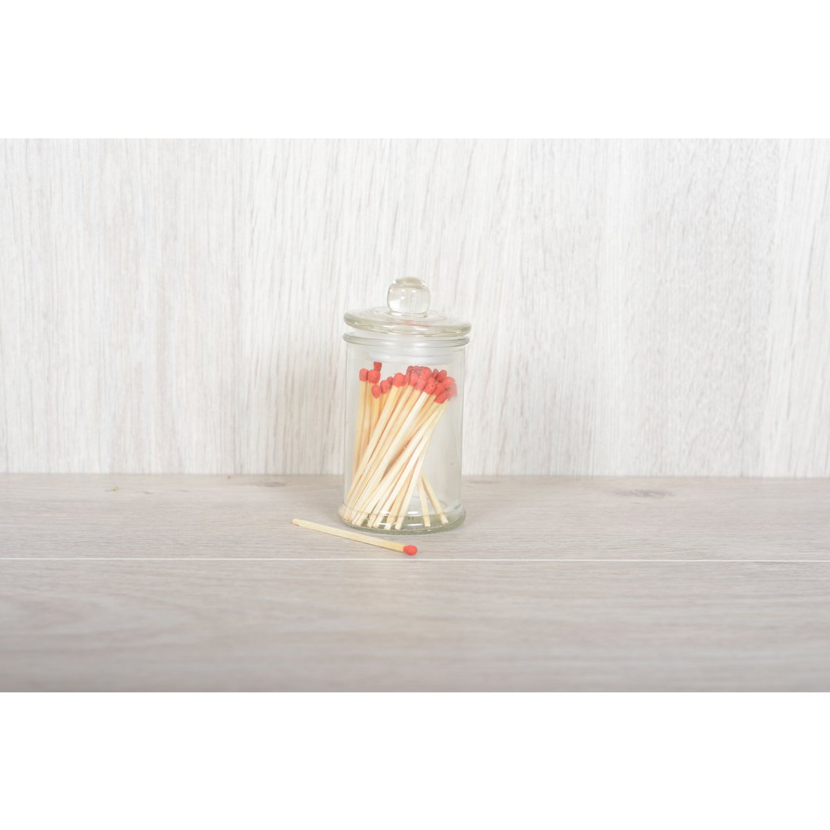 Verlicht in transparante glazen pot - veel van 40