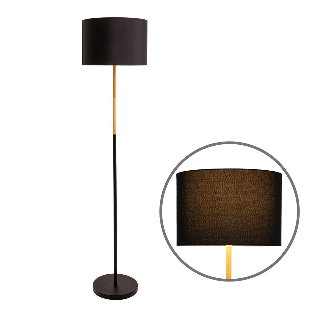 Liv · Vloerlamp — zwart