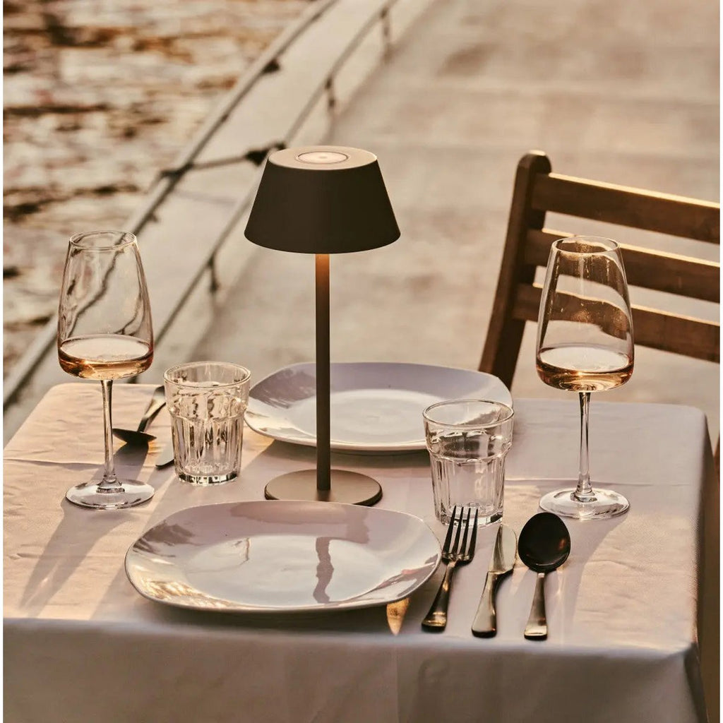 Milou Koala Brown - tafellamp zonder kabel L Modern, Design & 3 Light Modi