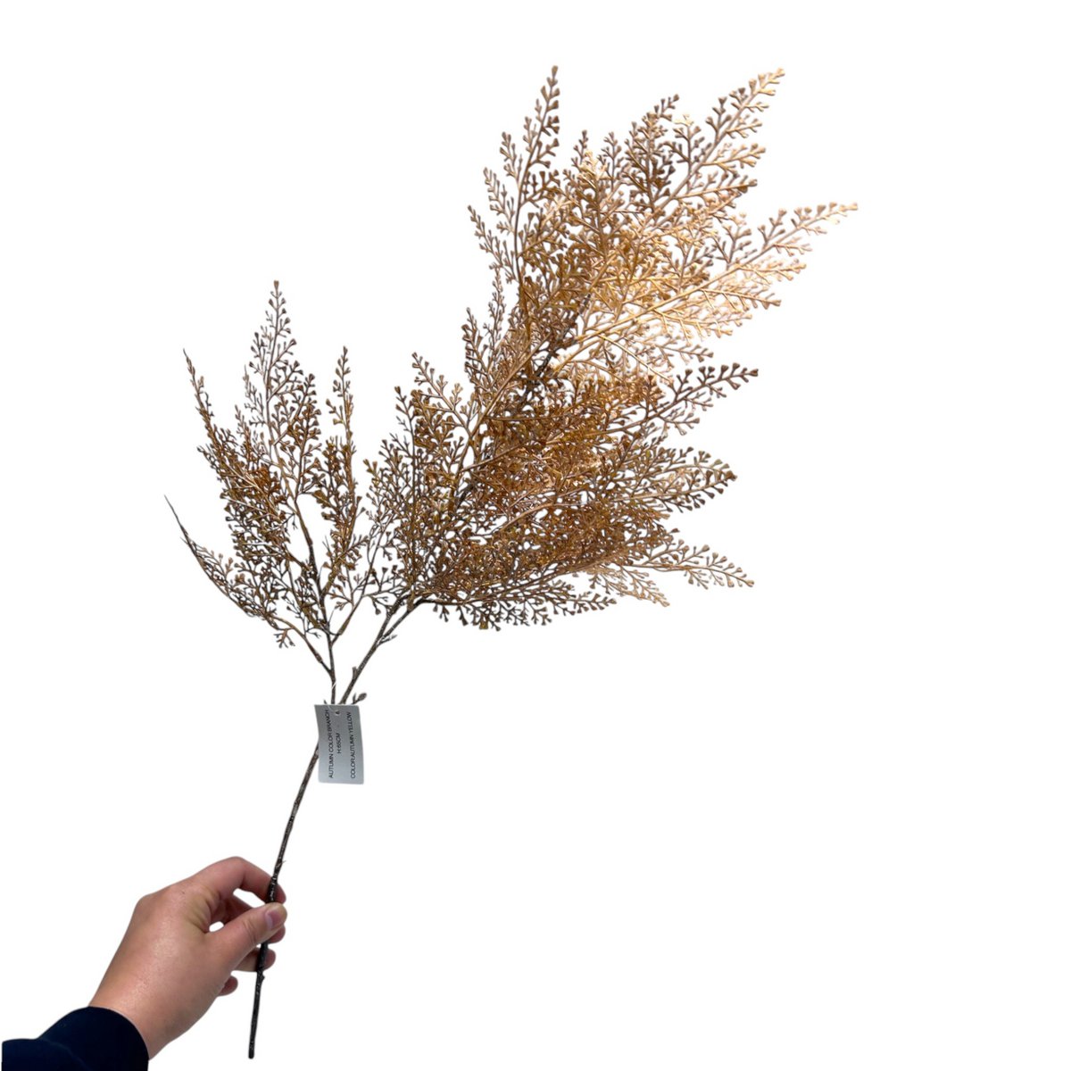 Herfstserie Perzische bladeren | Zijden kunstbloem | Lengte 96cm  1pcs