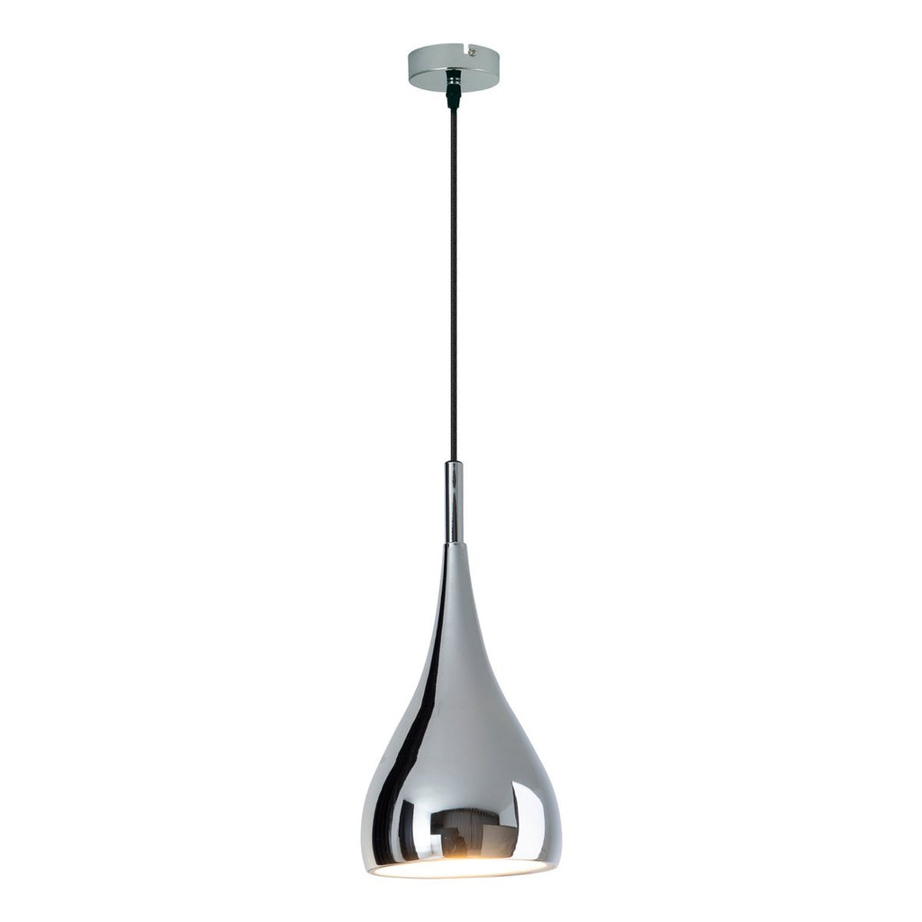 Liv · Metalen hanglamp — chroom