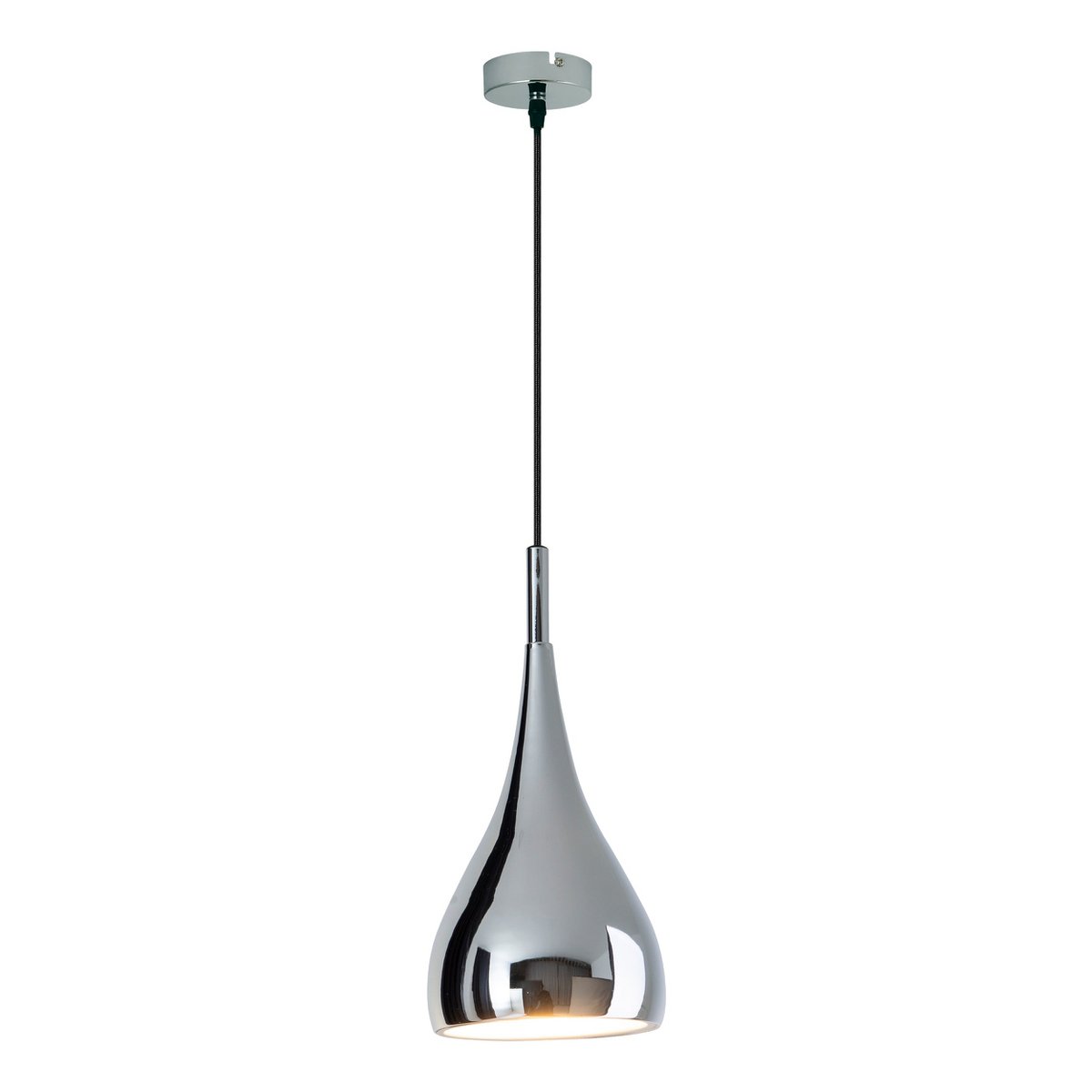Liv · Metalen hanglamp — chroom