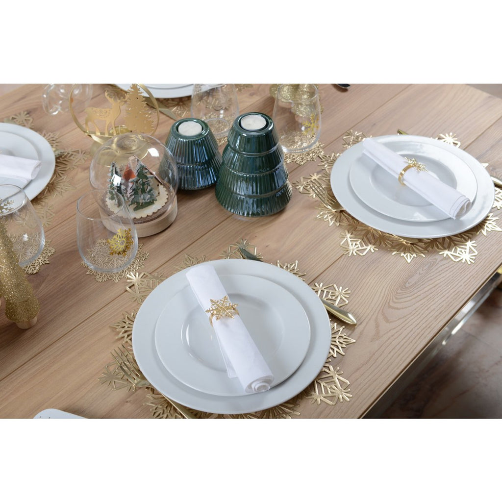 Golden Flock Glass - veel van 6