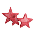 Liv · LED-kerstdecoratie — set van 3 sterren rood