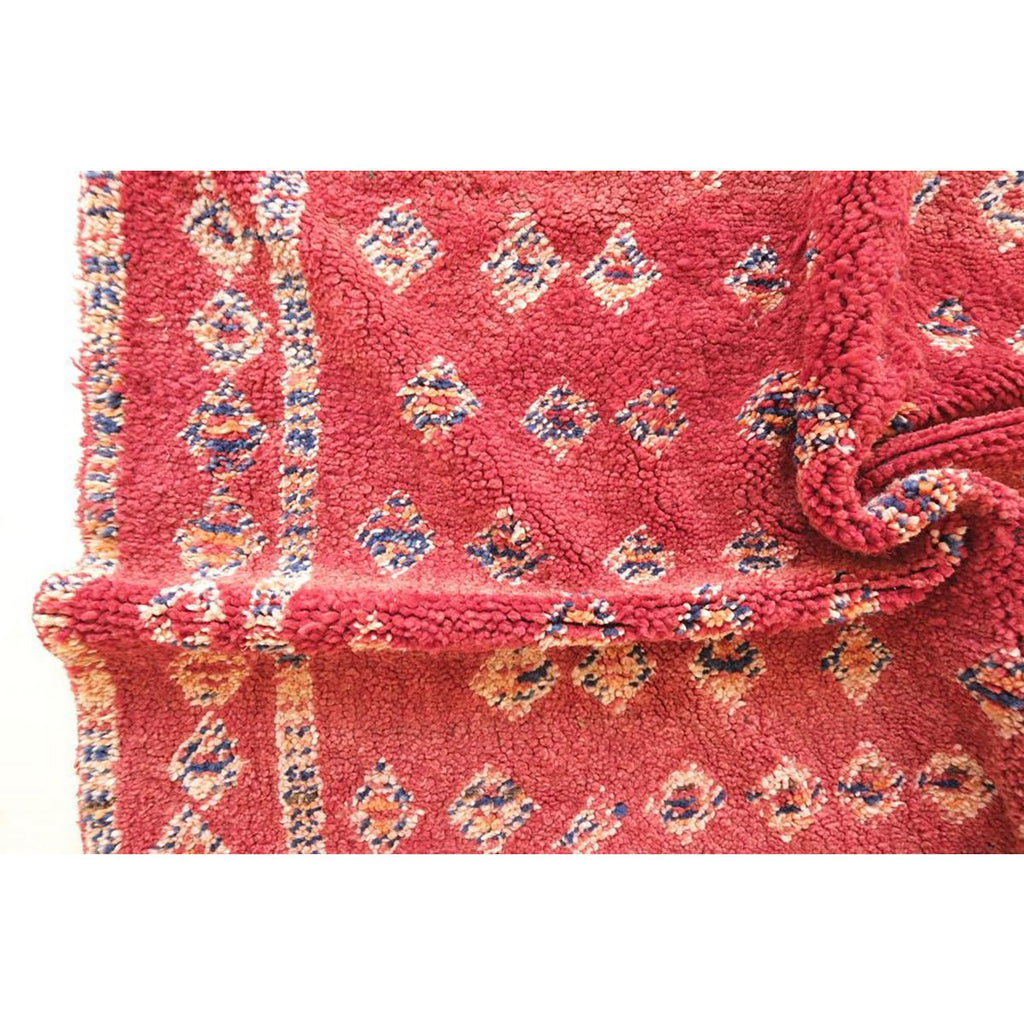 Berber wollen tapijt geweven vintage hand 169 x 258 cm