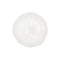 25 cm witte bloem dessertplaat