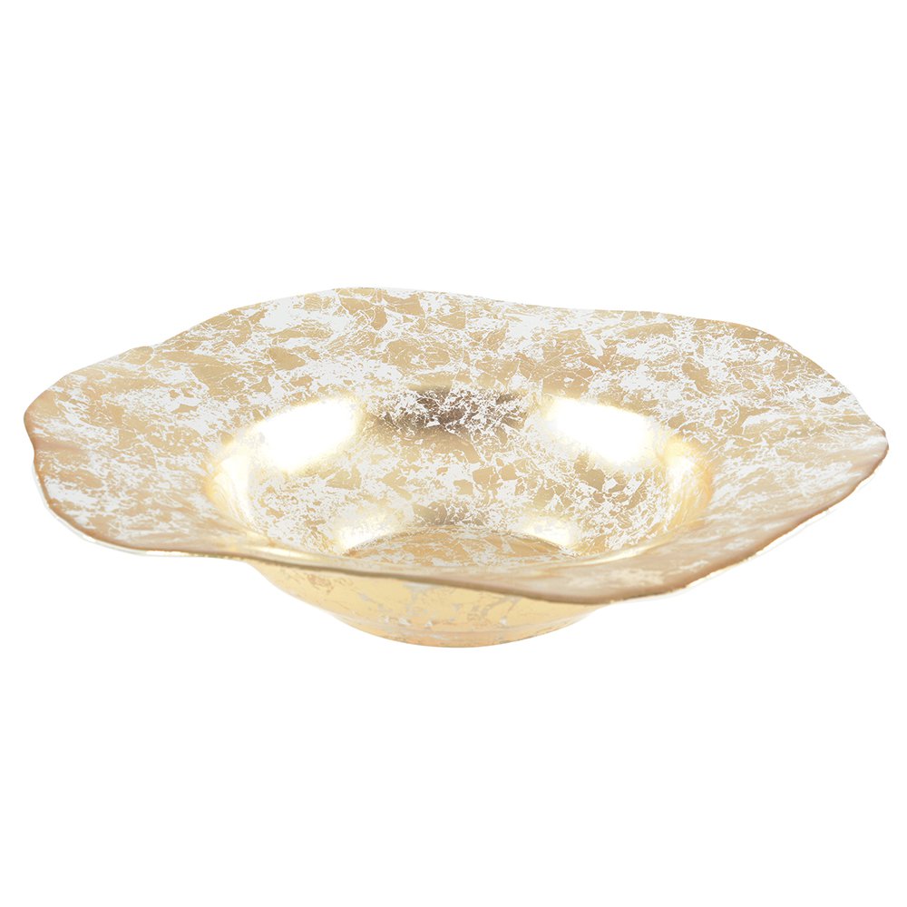 Grote gouden kanten gesneden 42x42x10cm