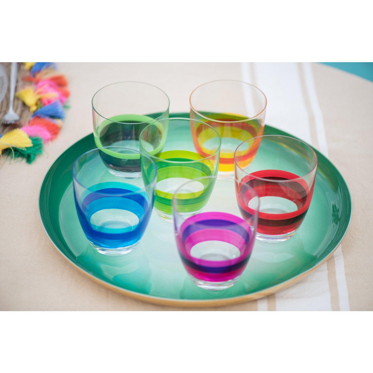 GIPSY waterglazen - veel 6