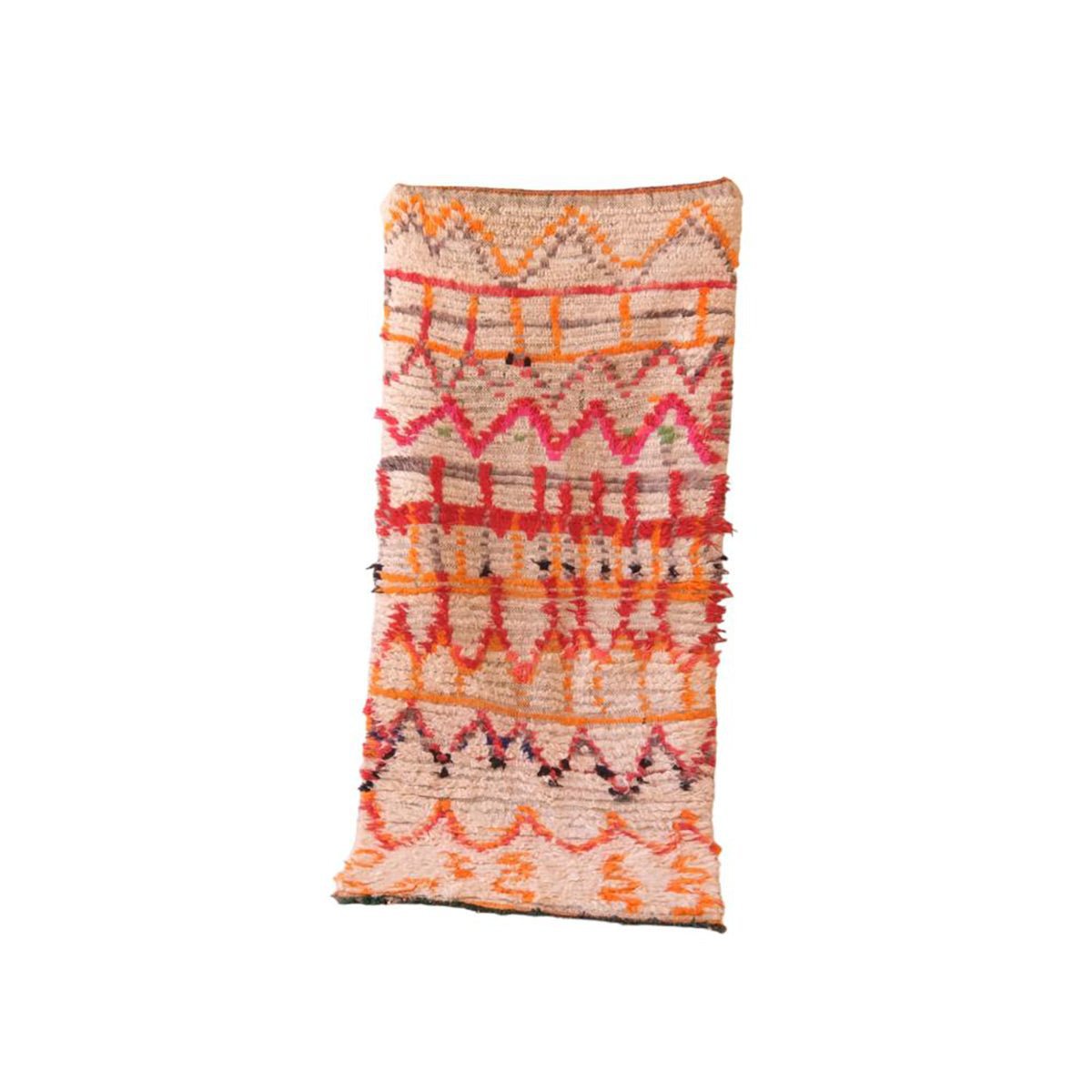 Marokkaans berber tapijt pure wol 80 x 186 cm