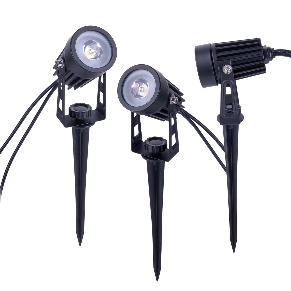 Liv · LED-solar spotset — 3-arms