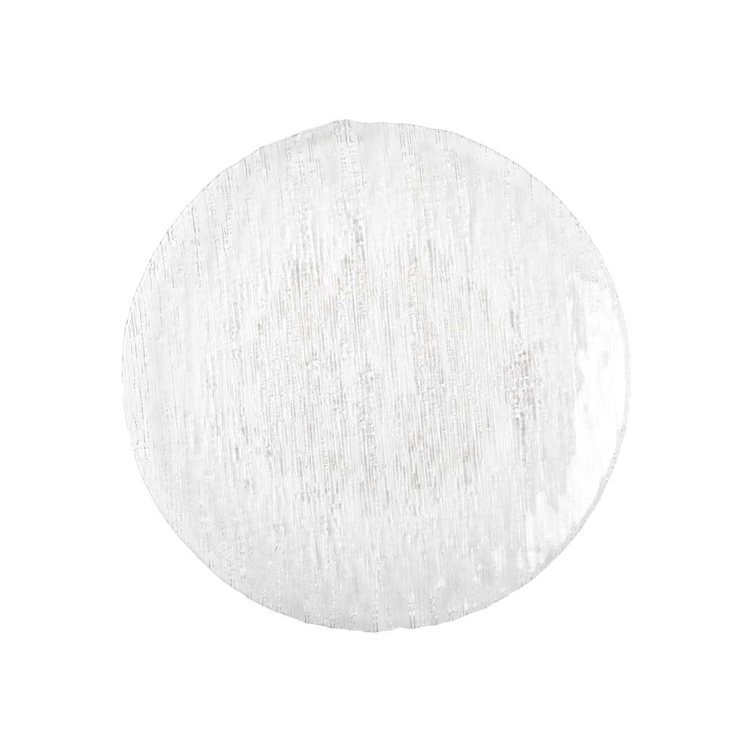 28 cm transparante platte plaat