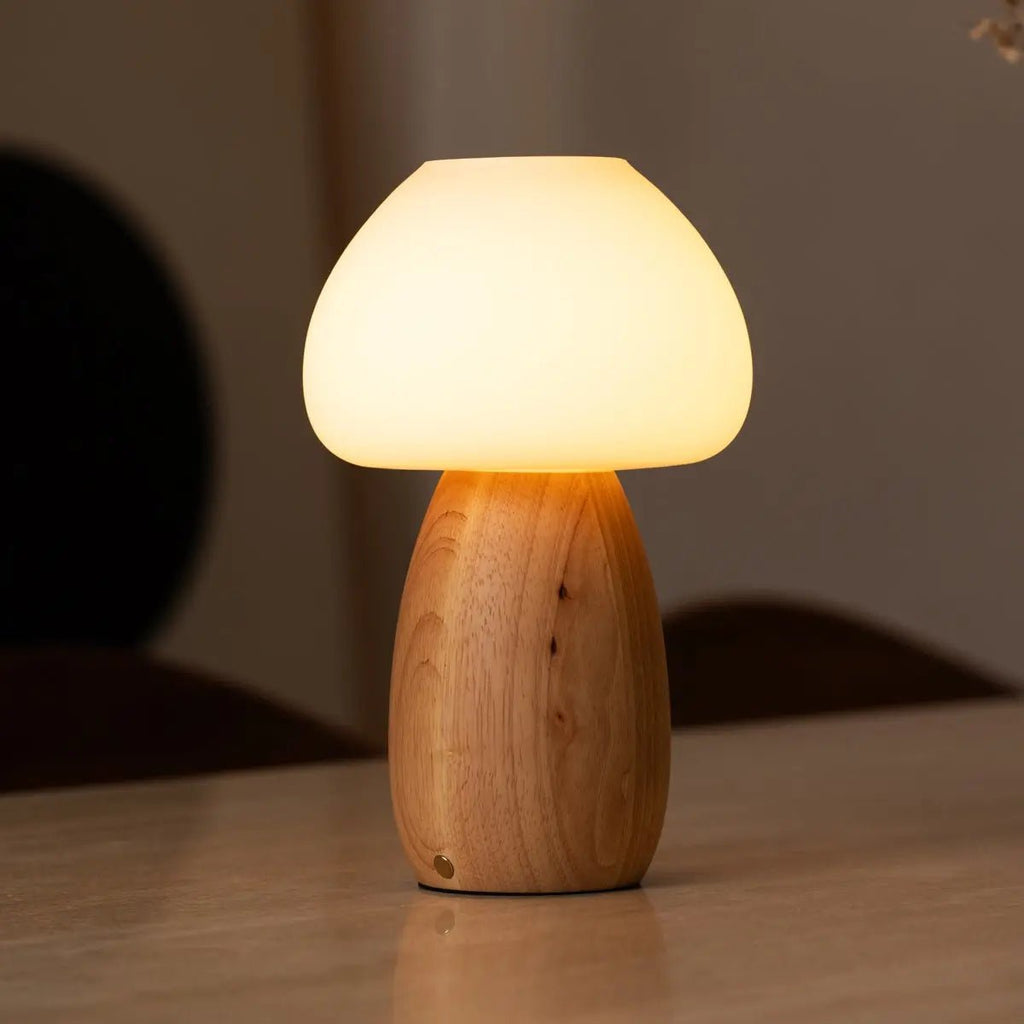 Beer lichtbruin stijlvol oplaadbare lamp-draadloos, dimbaar, milieuvriendelijk ontwerp
