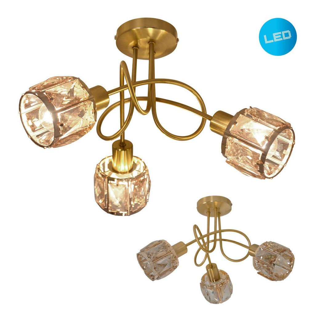 Liv · Messing plafondlamp