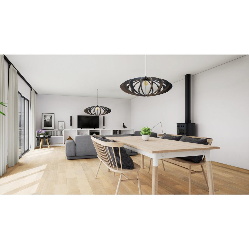 Liv · Metalen hanglamp — zwart