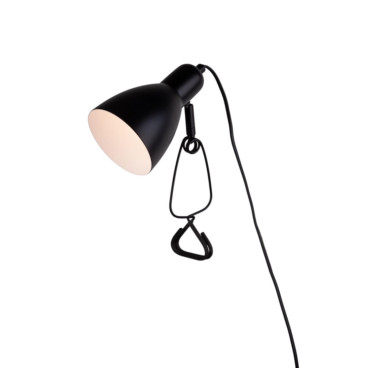 Liv · LED-klemtafellamp — 28cm zwart