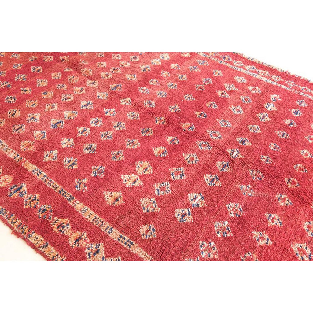Berber wollen tapijt geweven vintage hand 169 x 258 cm