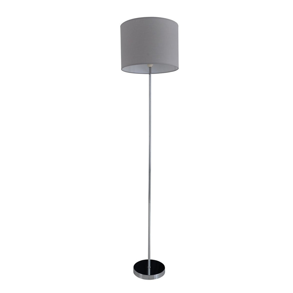 Liv · Metalen vloerlamp — grijs