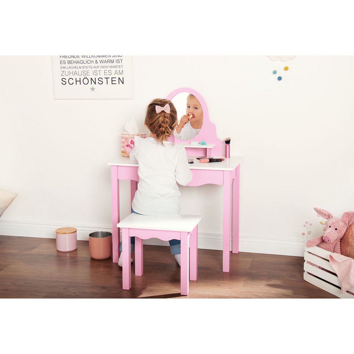 Krustertabel van kinderen "Jasmin", incl. ontlasting, 2 delen