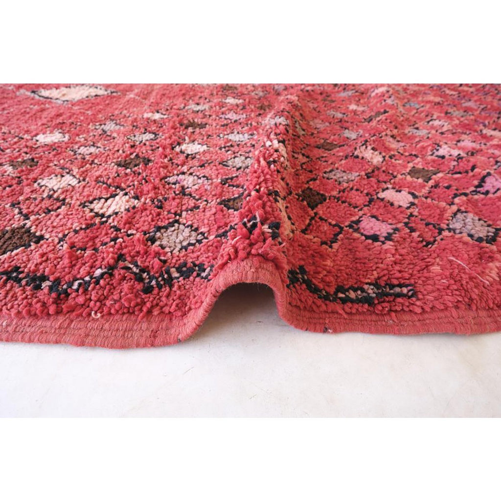 Berber vintage wollen tapijt 192 x 366 cm