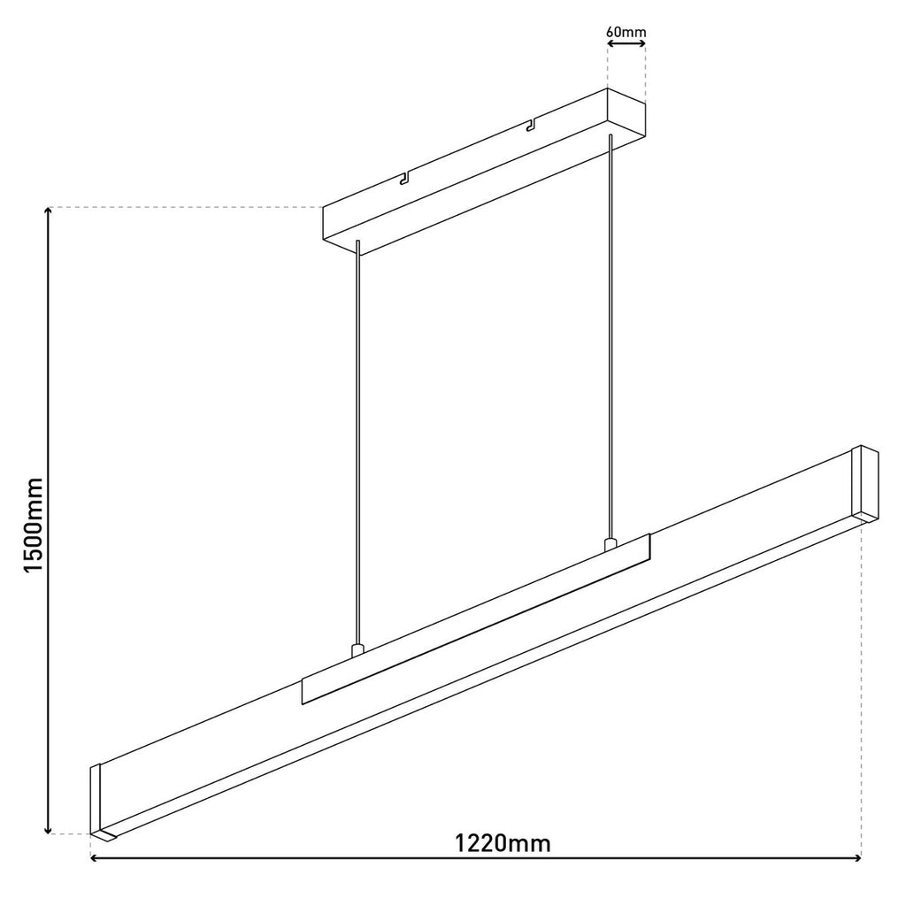 Liv · Keramieken hanglamp — zwart