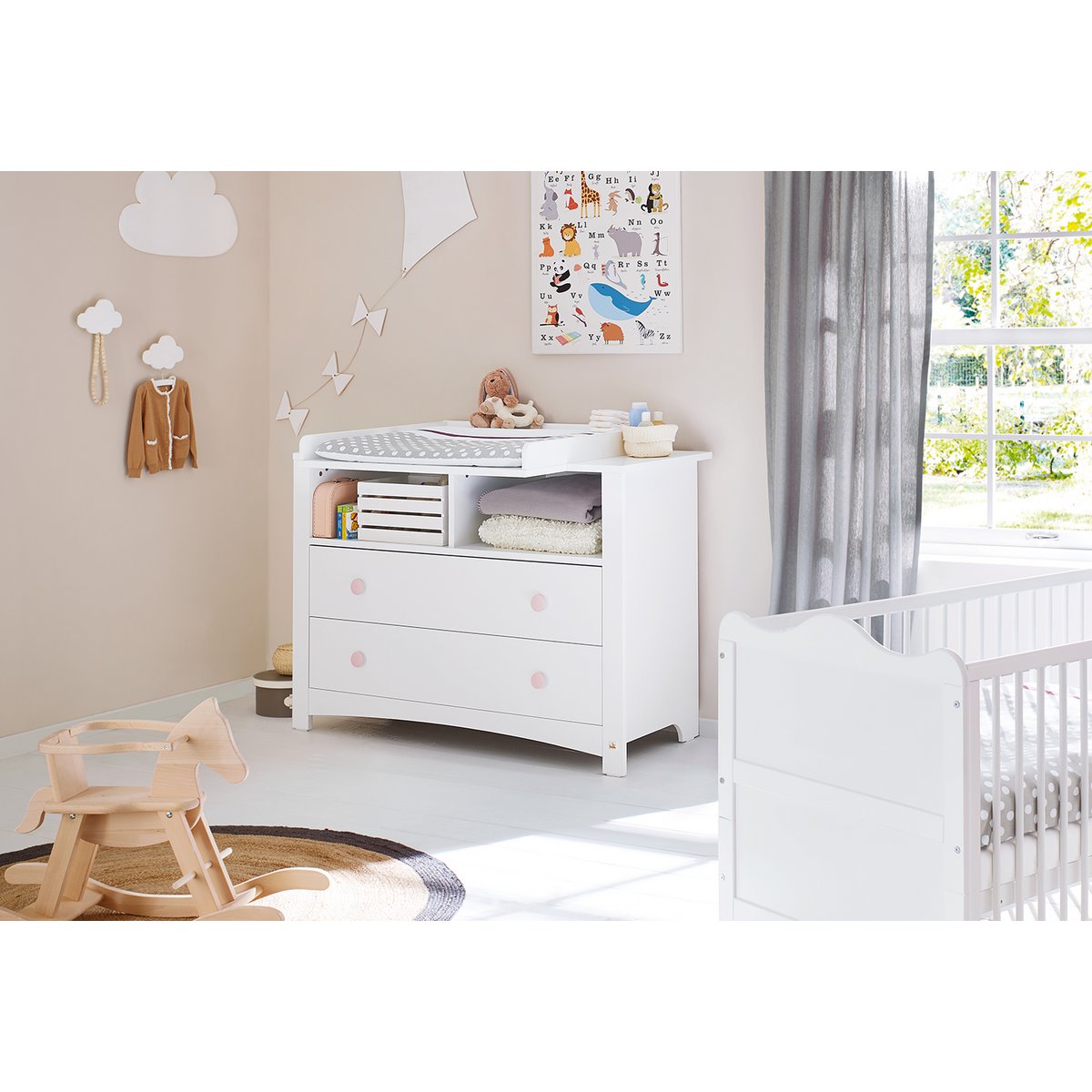 Veranderende eenheid "Florentina" extra breed