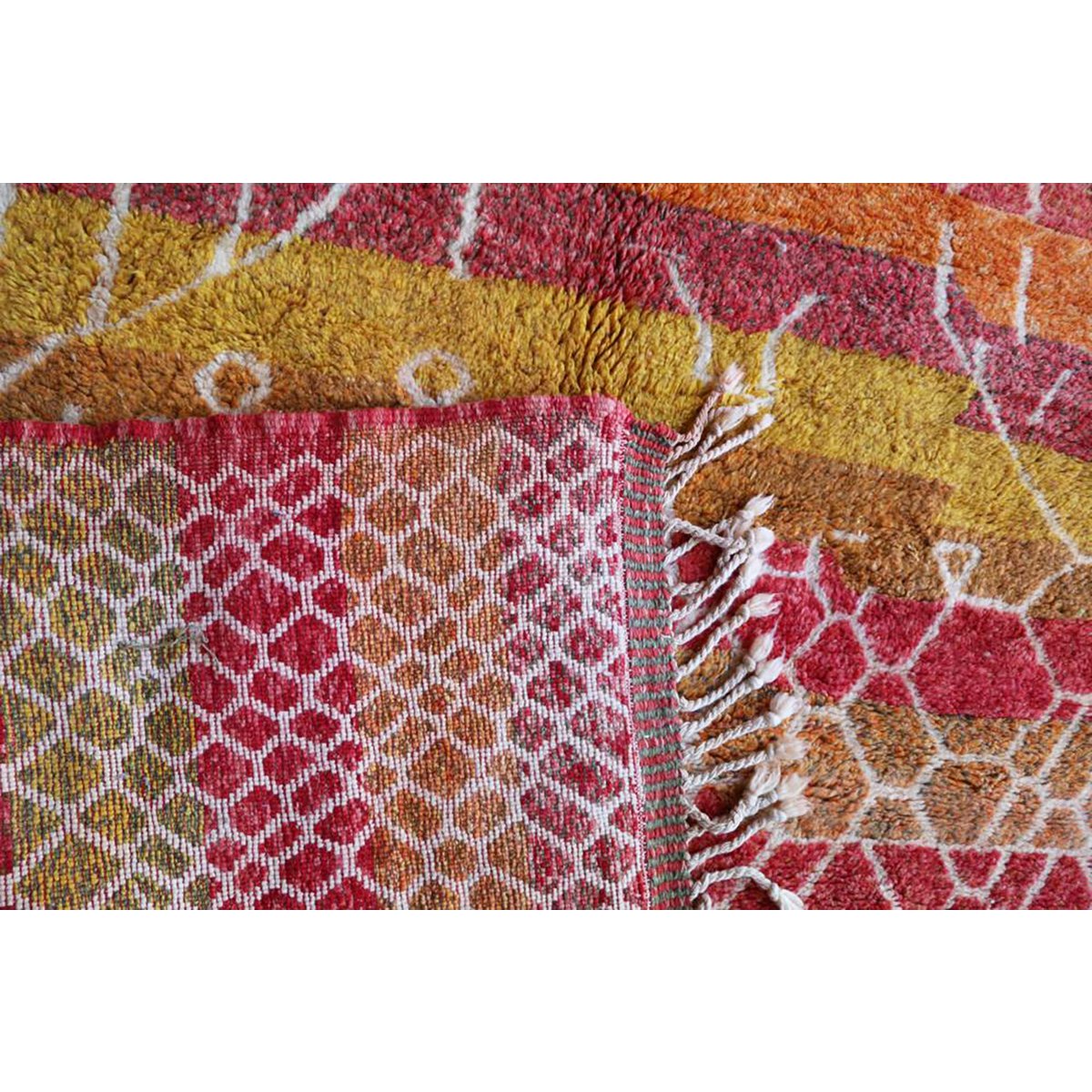 Marokkaans berber tapijt pure wol 217 x 302 cm