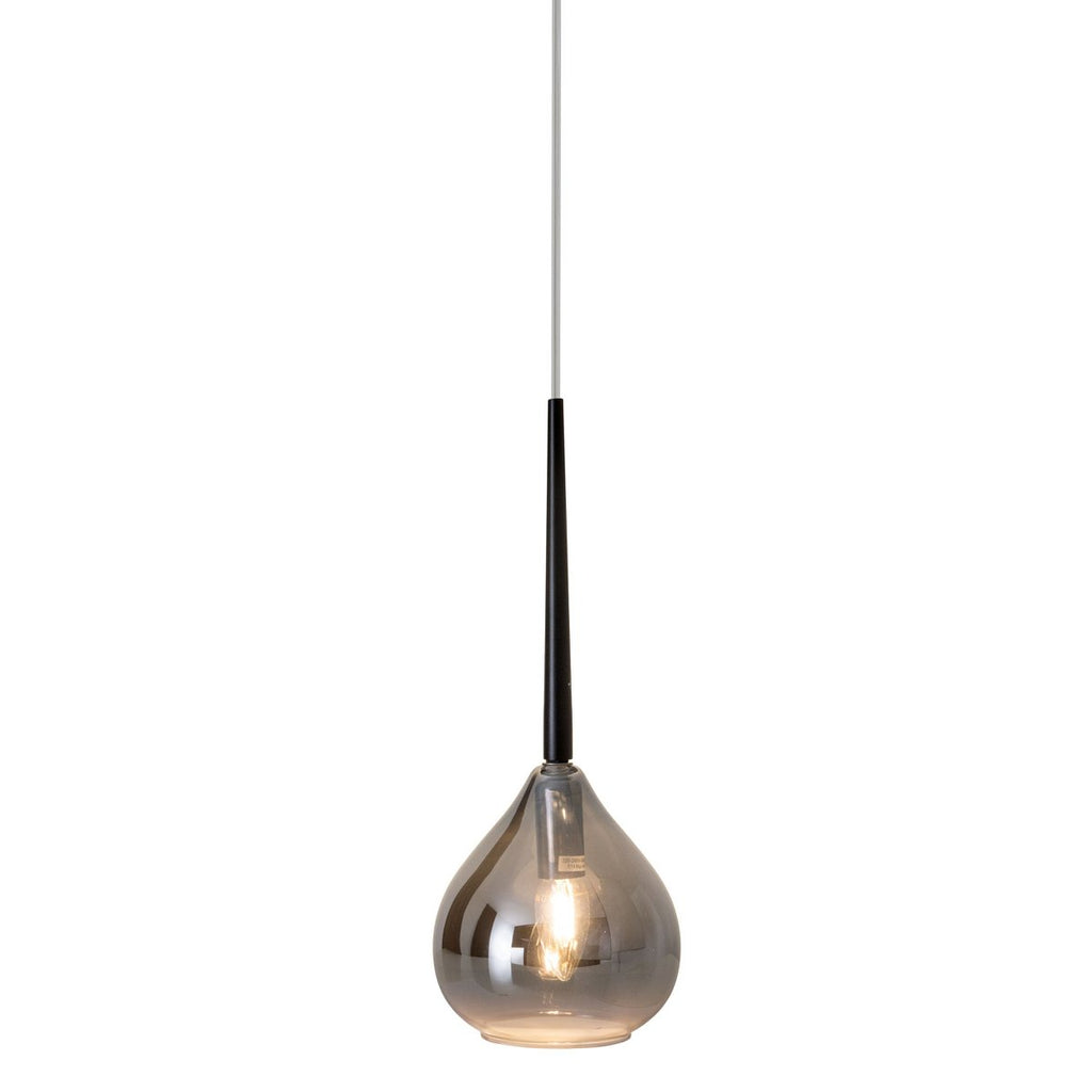 Liv · Glazen hanglamp — antraciet