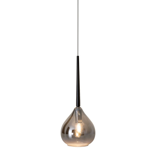 Liv · Glazen hanglamp — antraciet