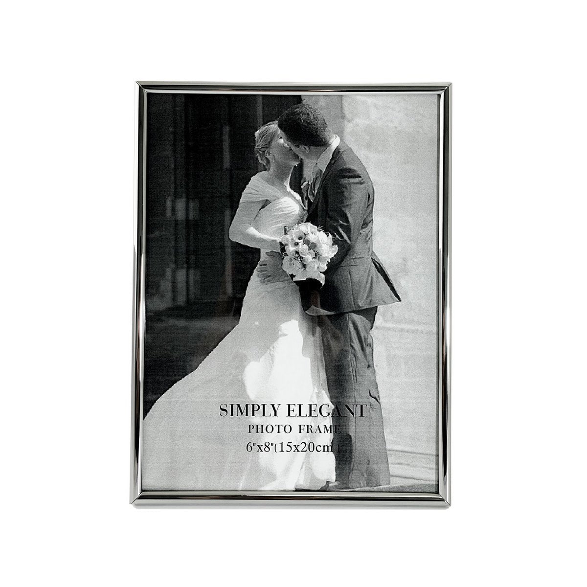 Cadre Chrome Argent 15x20cm