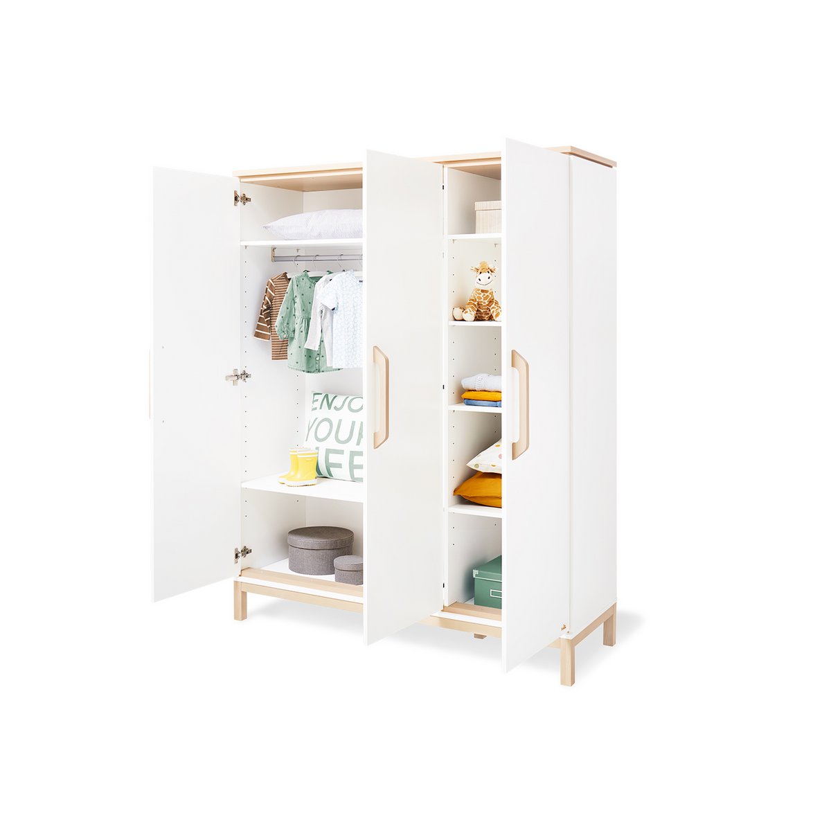 Garderobe "licht" groot