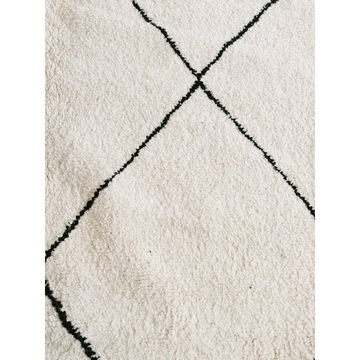 Berber vloerkleed Beni Ouarain zuivere wol 163 x 271 cm