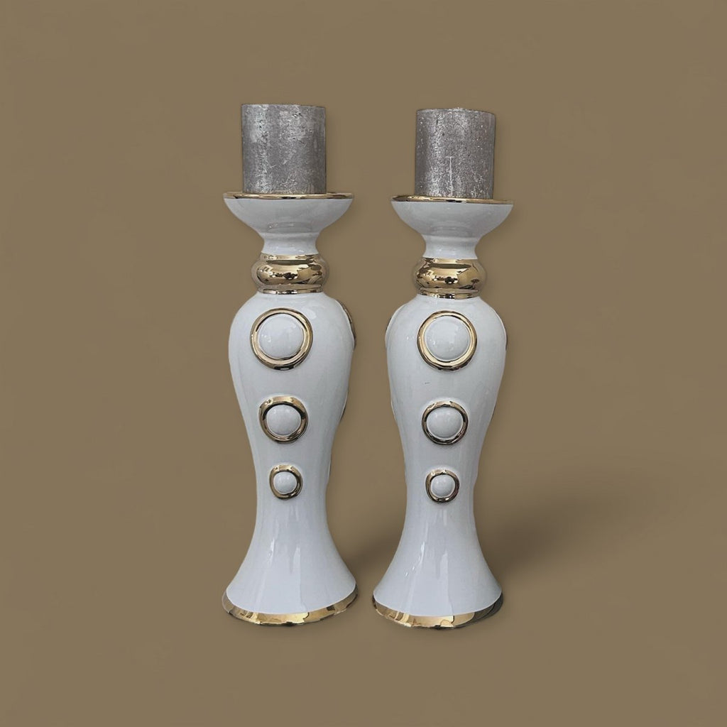 Set van 2 stuks cirkelkaarshouder Maat: H:34cm B:11cm