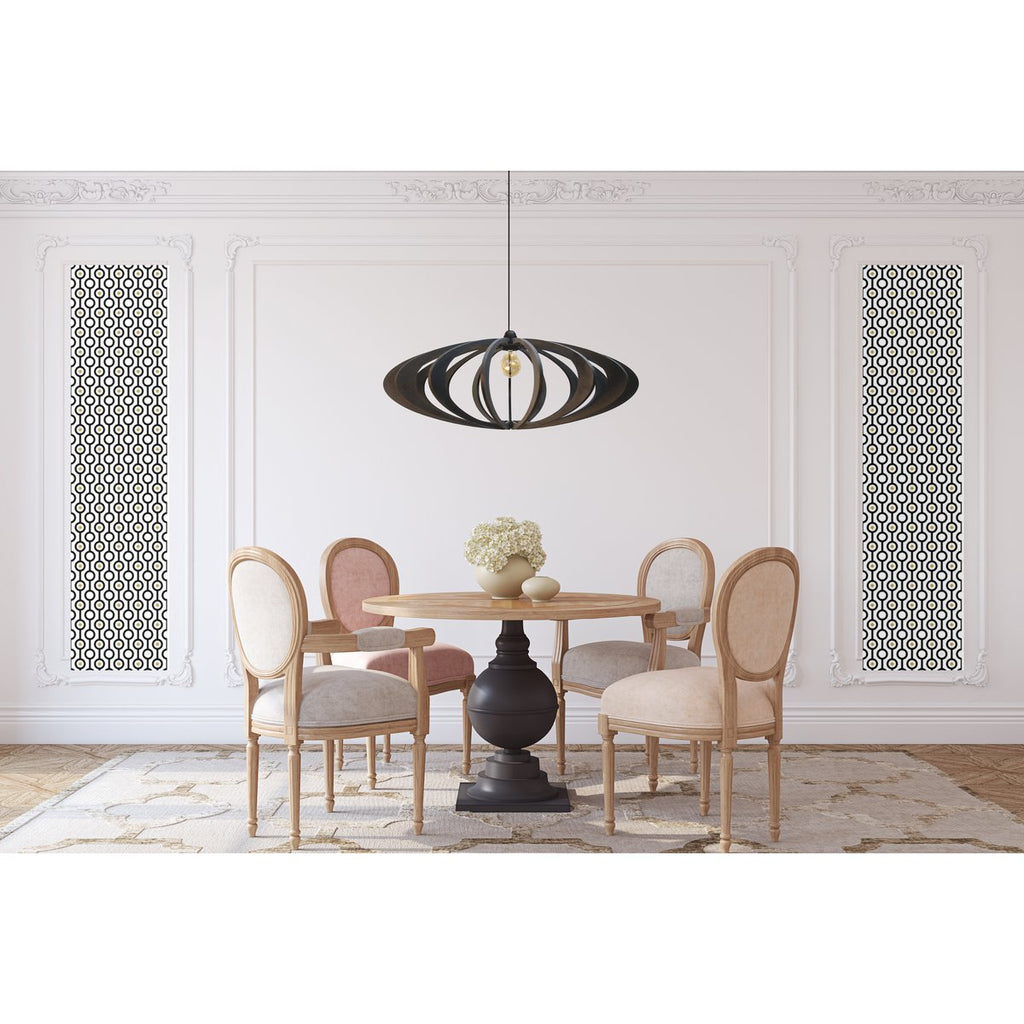 Liv · Metalen hanglamp — zwart