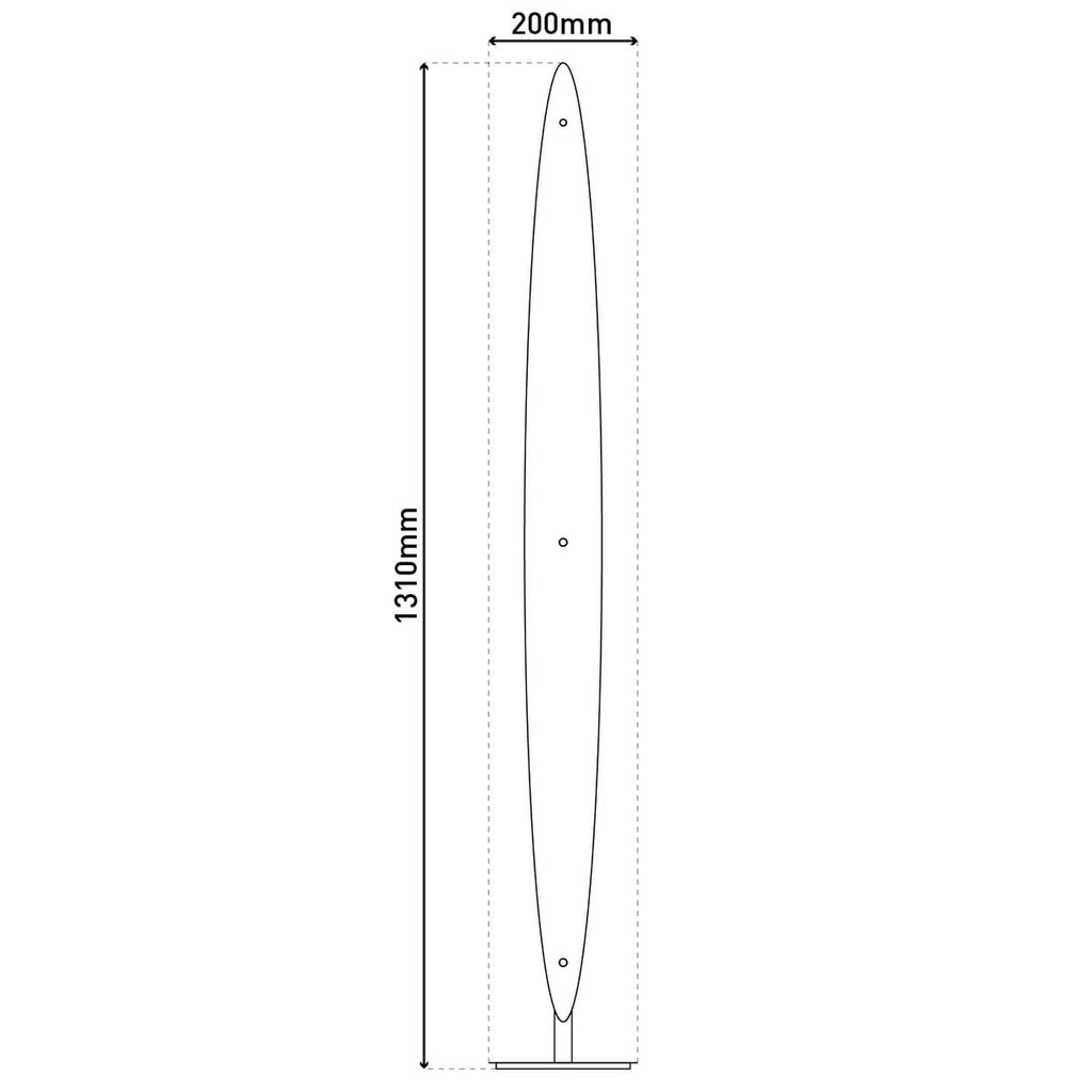 Liv · Houten vloerlamp