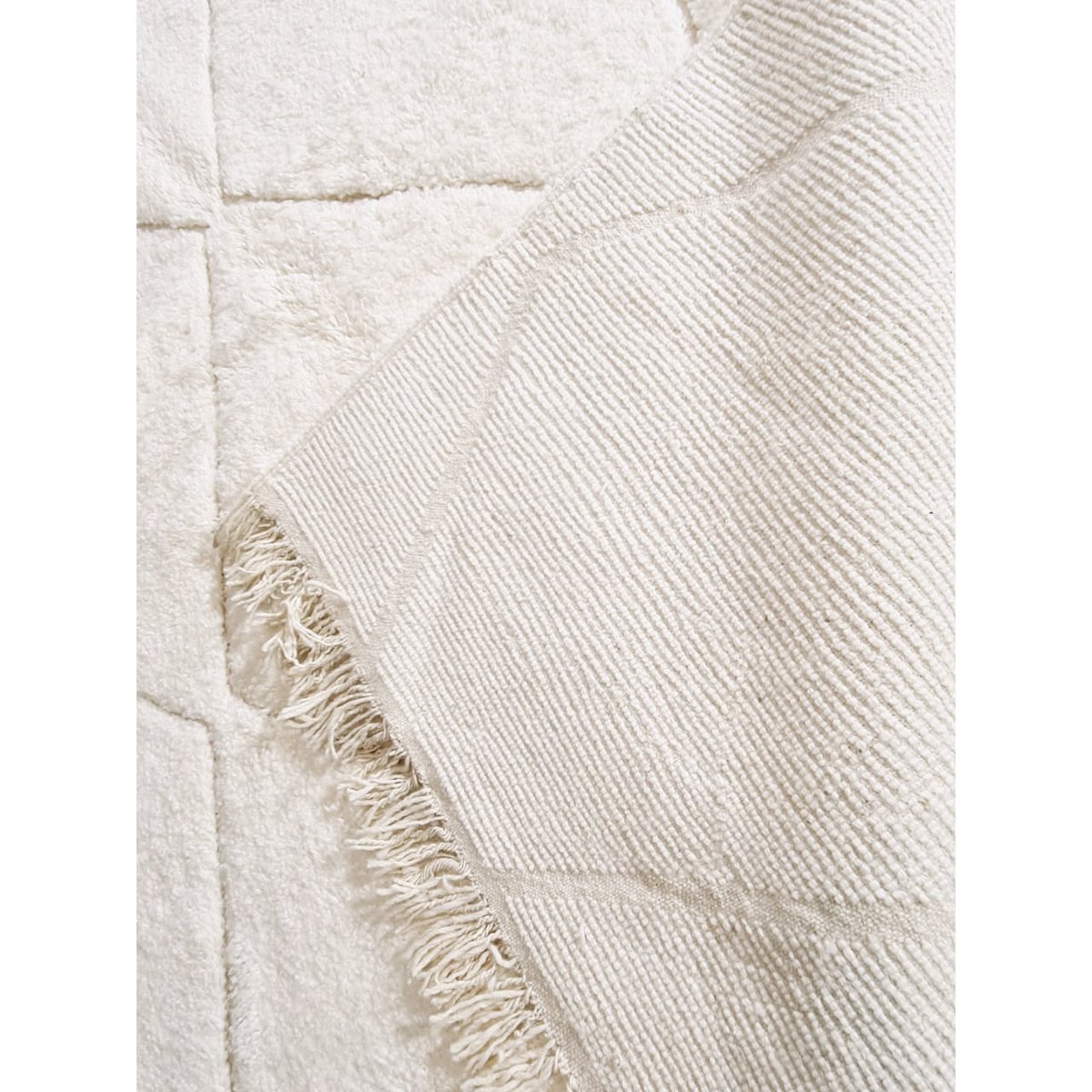 Berber vloerkleed Beni Ouarain zuivere wol 153 x 264 cm