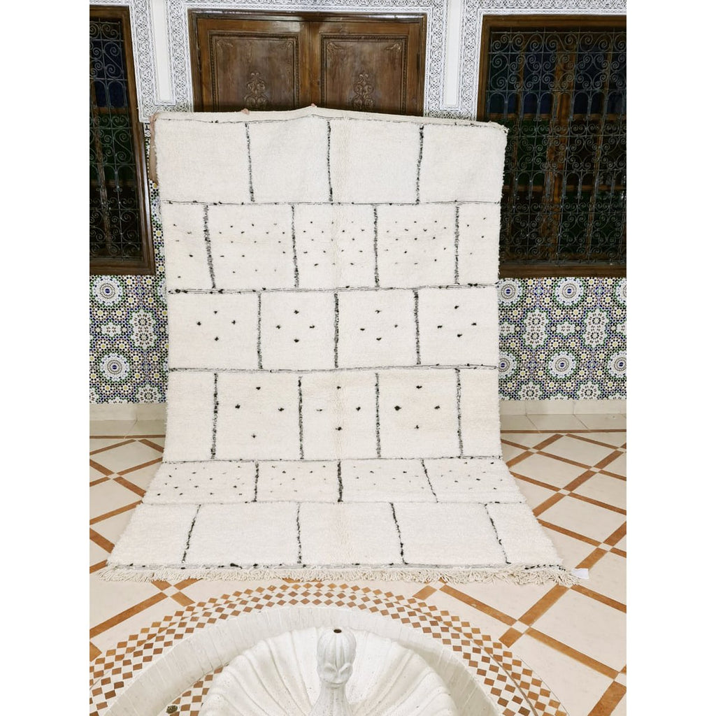 Authentiek Berber vloerkleed van Khouribga-wol 200 x 300 cm