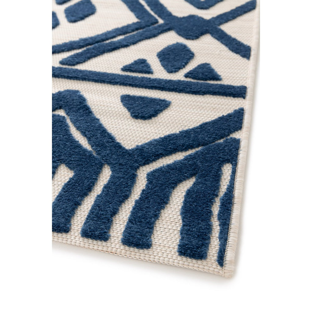 Etnische patronen met samba gesneden effect