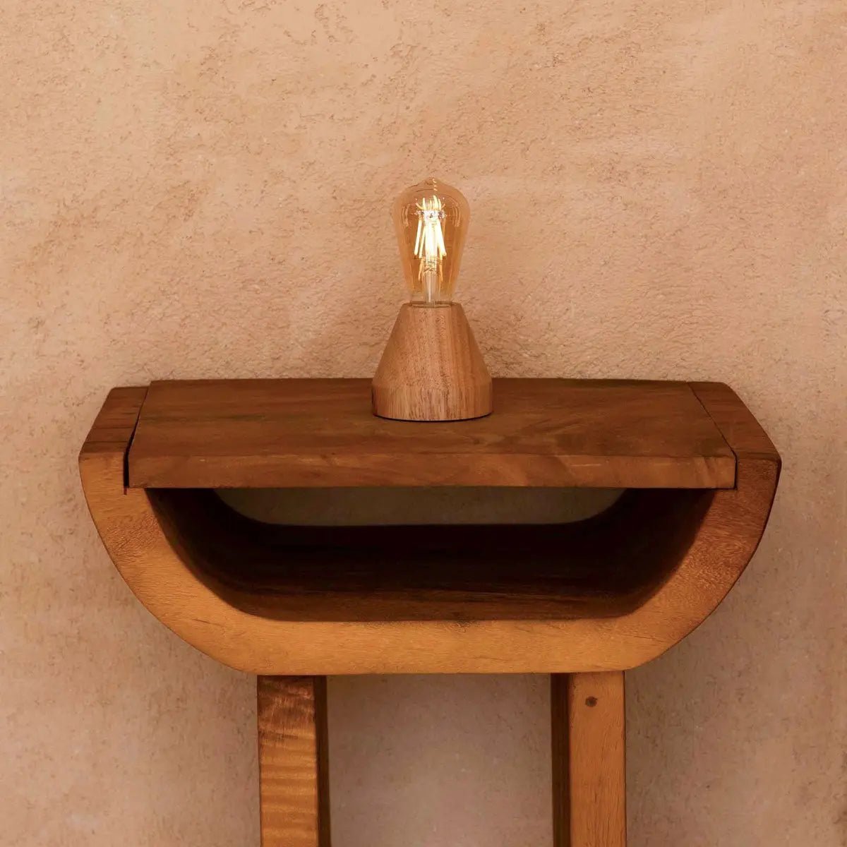 Zavi lichtbruine oplaadbare LED-tafellamp – draadloos, dimbaar, batterij met een gebruiksduur van 80 uur