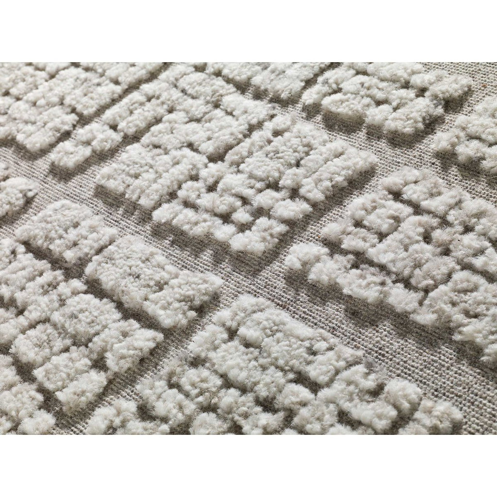 Etnisch tapijt in gemengde wol geweven platte tessell