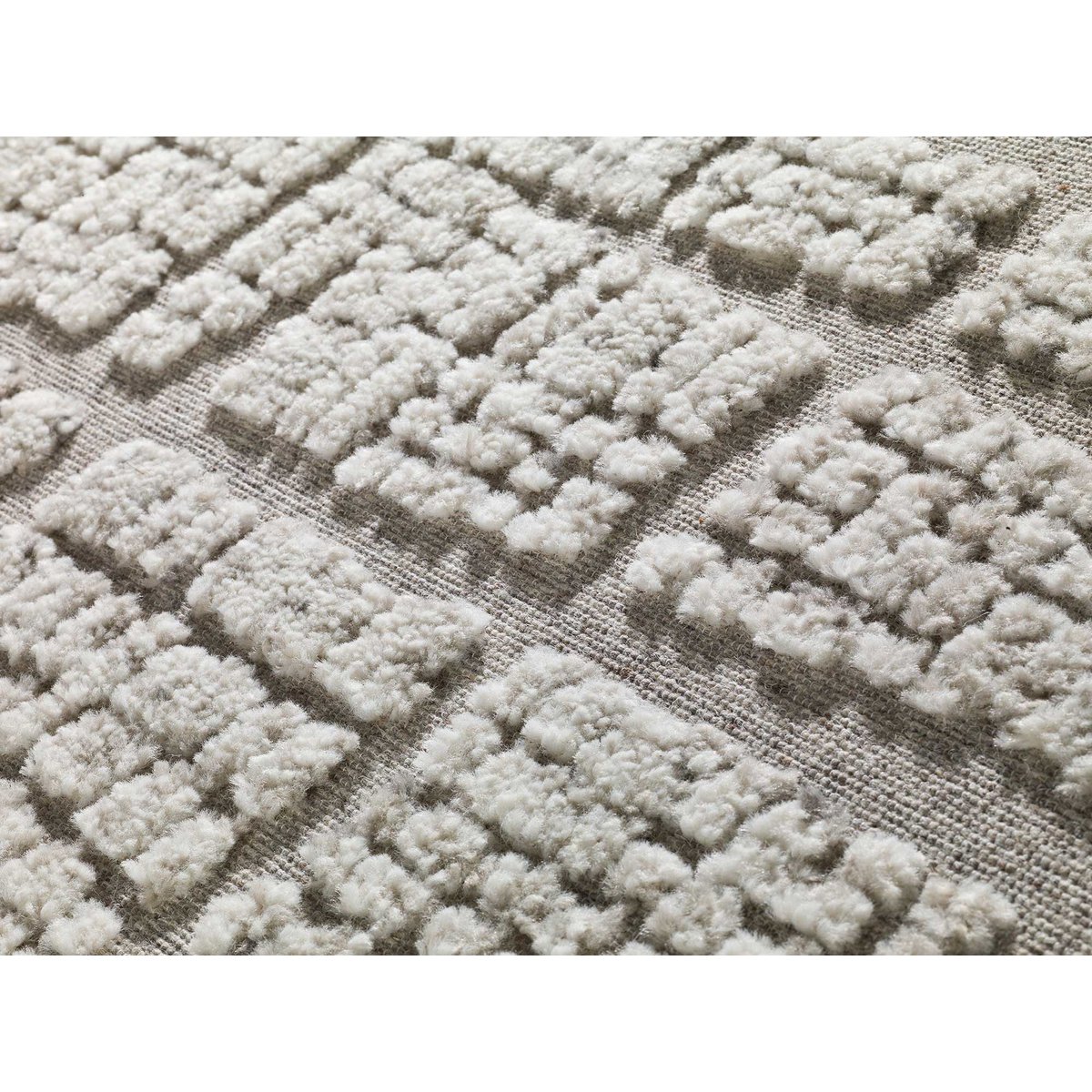 Etnisch tapijt in gemengde wol geweven platte tessell