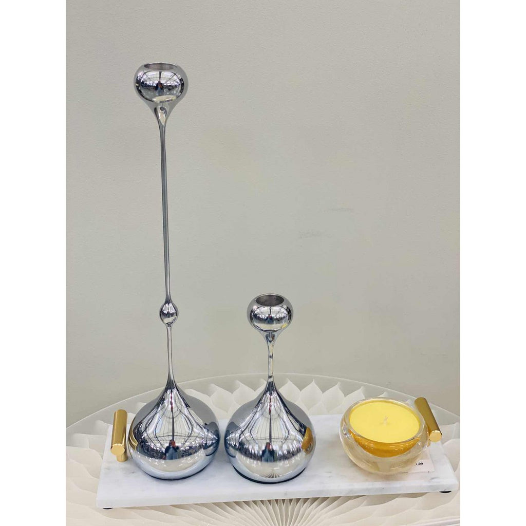 Tender Kandelaar L Afmeting: H 34cm x D 3,15x B 7cm