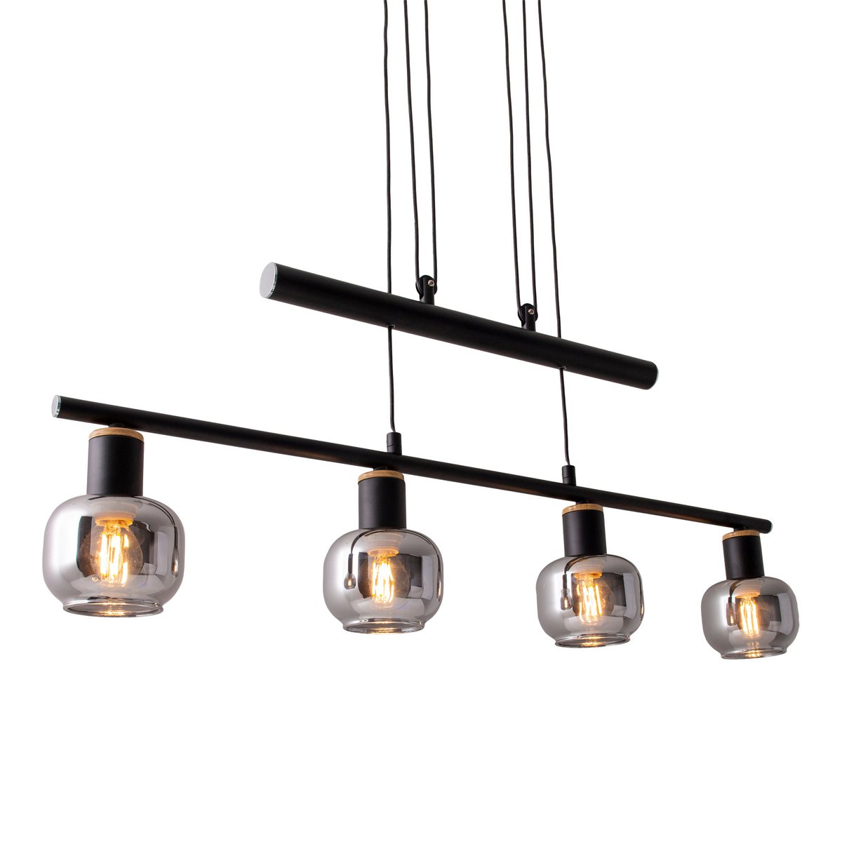 Liv · Metalen hanglamp — zwart