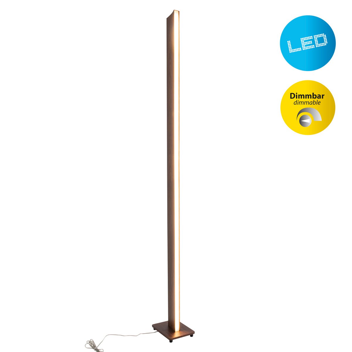Liv · Metalen vloerlamp — naturel