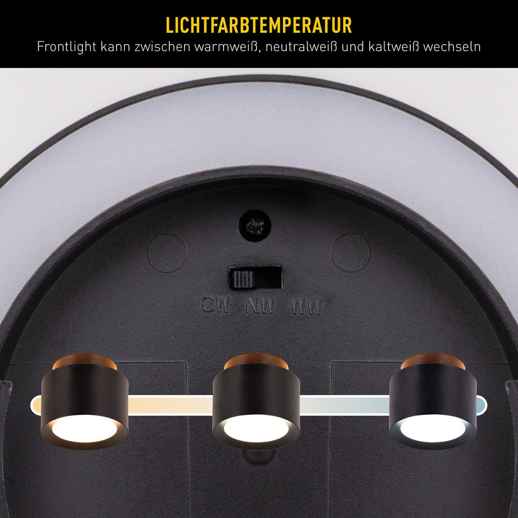 Liv · LED-spot compact — Ø11,5cm zwart